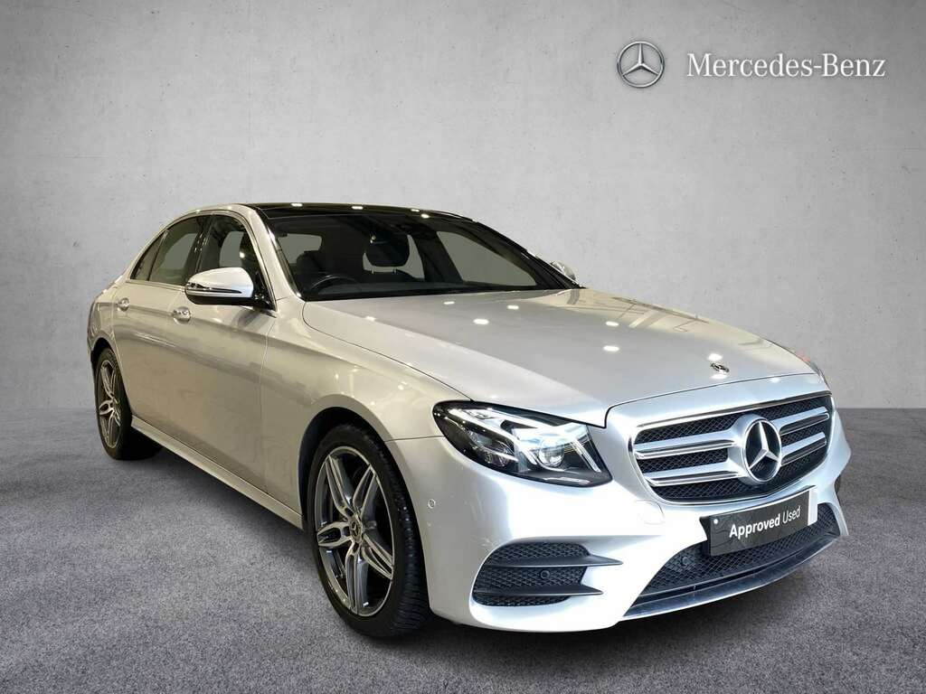 Mercedes-Benz E Class E220d 4Matic Amg Line Premium Plus 9G-tronic 2 Silver