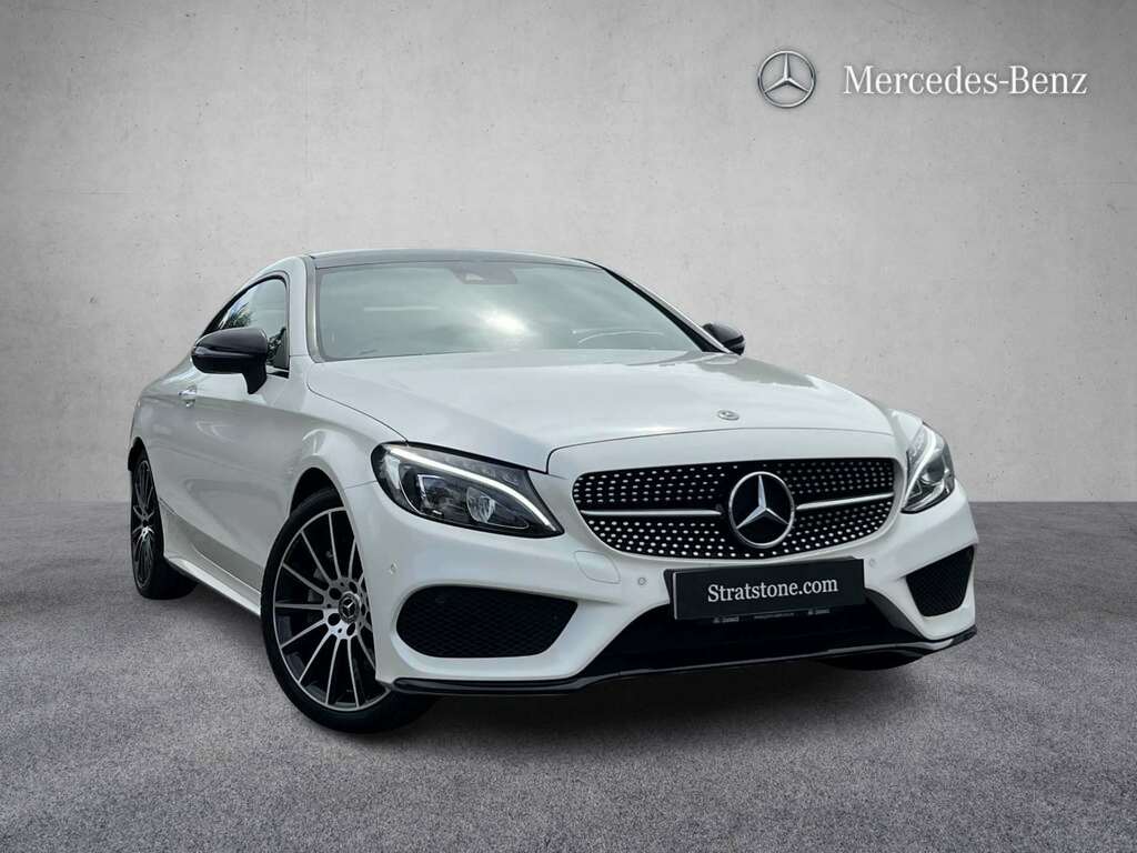 Mercedes-Benz C Class C300 Amg Line Premium Plus 9G-tronic 2018 White
