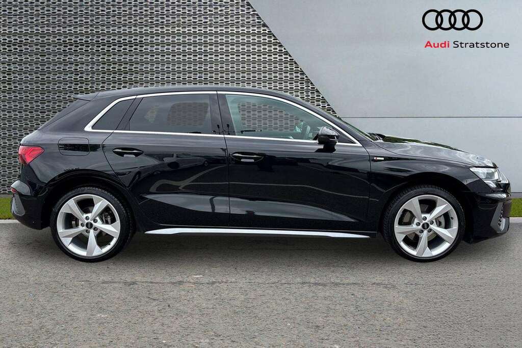 Audi A3 40 Tfsi E S Line S Tronic 2024 YD24LLB Black #2