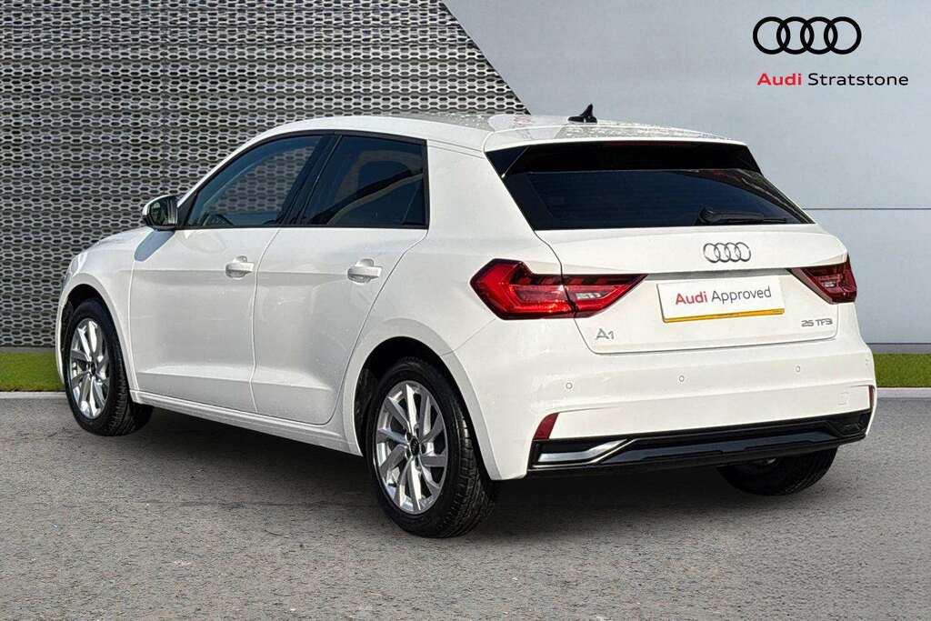 Audi A1 25 Tfsi Sport 2026 BG26SZE White #3