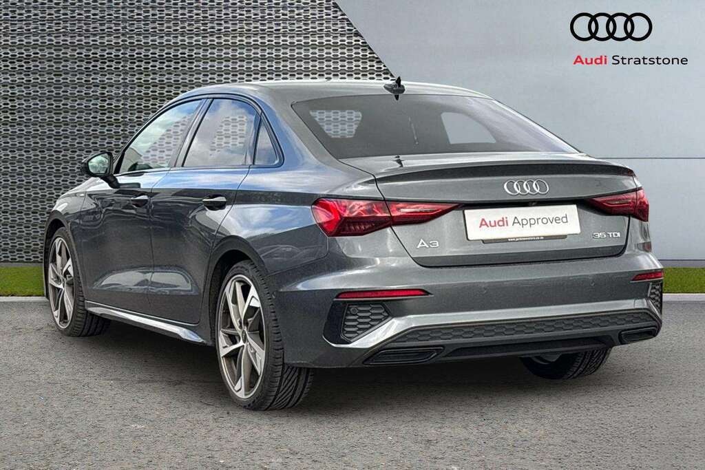 Audi A3 35 Tdi Edition 1 S Tronic Comfortsound 2022 DG72FVO Grey #3