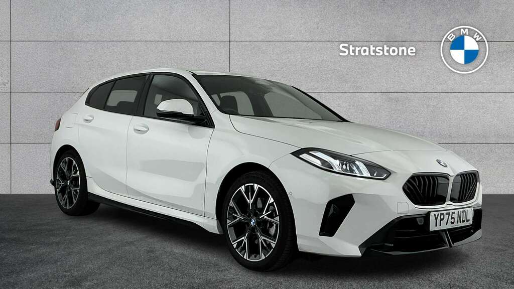 BMW 1 Series 120 M Sport Step 2025 White