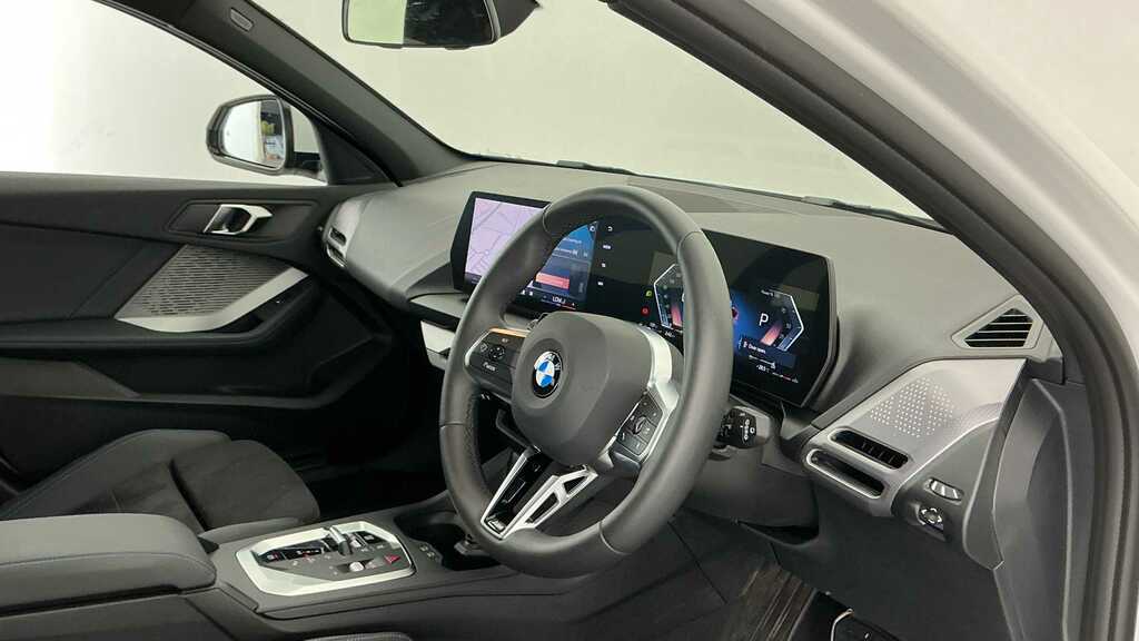 BMW 1 Series 120 M Sport Step 2025 YP75NDL White #6