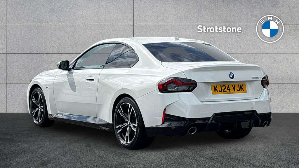 BMW 2 Series 220I M Sport Step 2024 KJ24VJK White #2