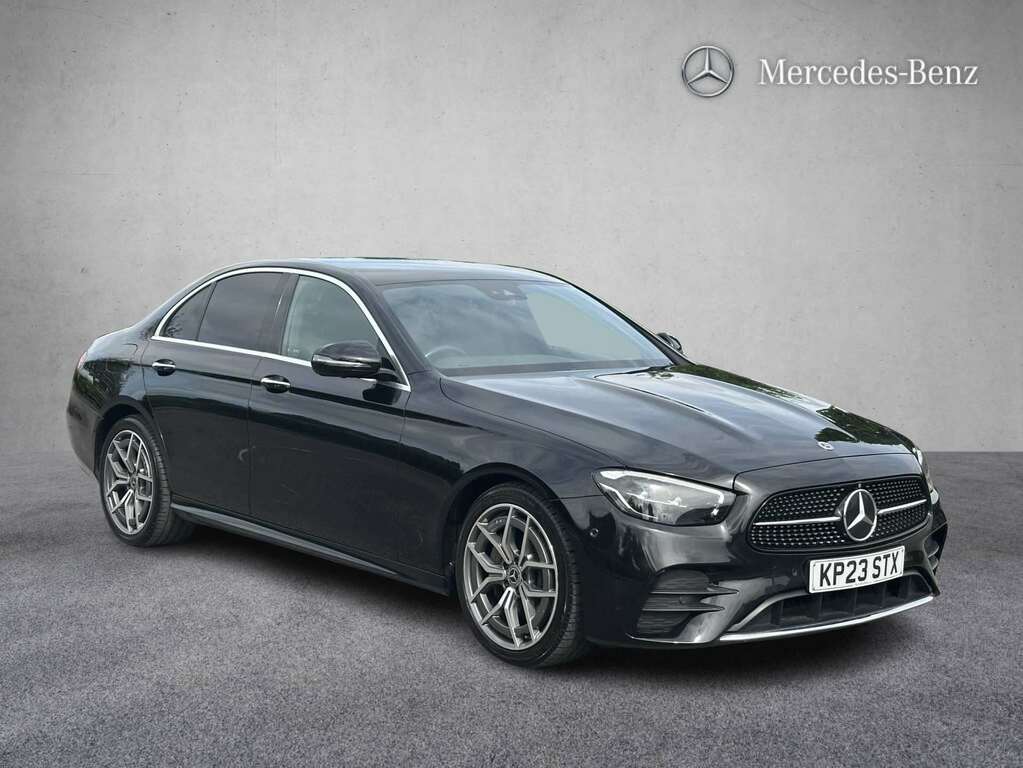 Mercedes-Benz E Class E220d 200 Amg Line Premium 9G-tronic 2023 Black