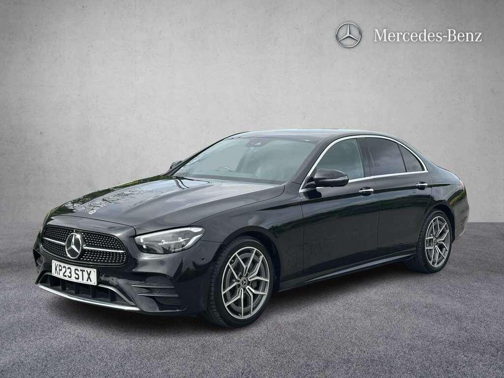 Mercedes-Benz E Class E220d 200 Amg Line Premium 9G-tronic 2023 KP23STX Black #6