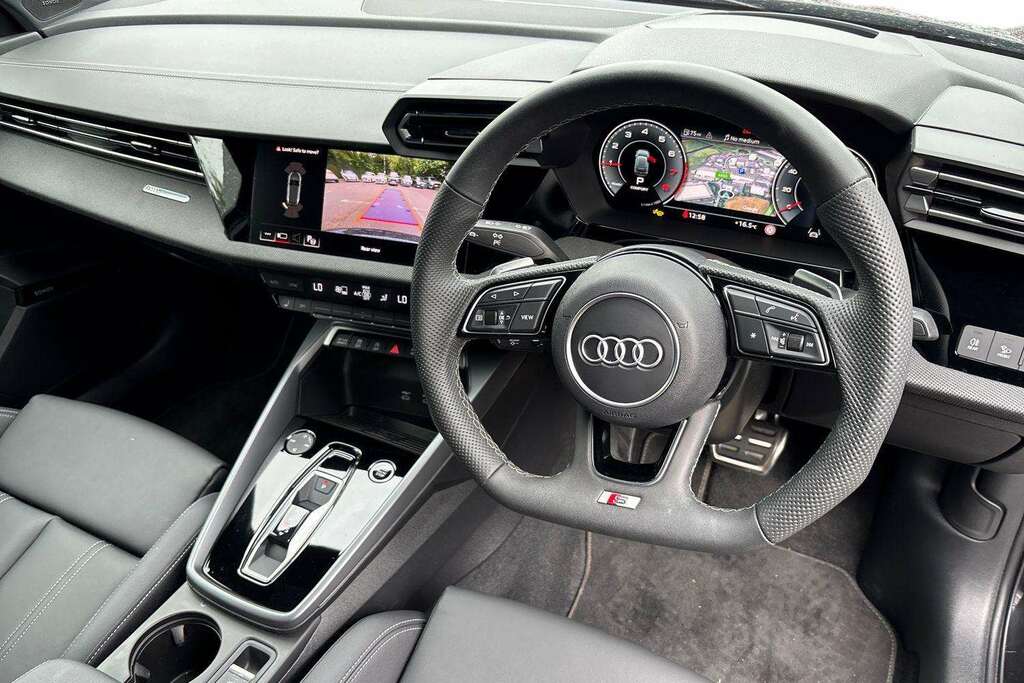 Audi A3 35 Tfsi Black Edition S Tronic 2025 BW25UNS Black #6