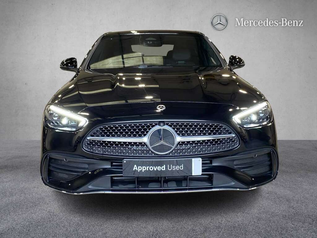 Mercedes-Benz C Class C200 Amg Line Premium 9G-tronic 2024 ML74HMO Black #2