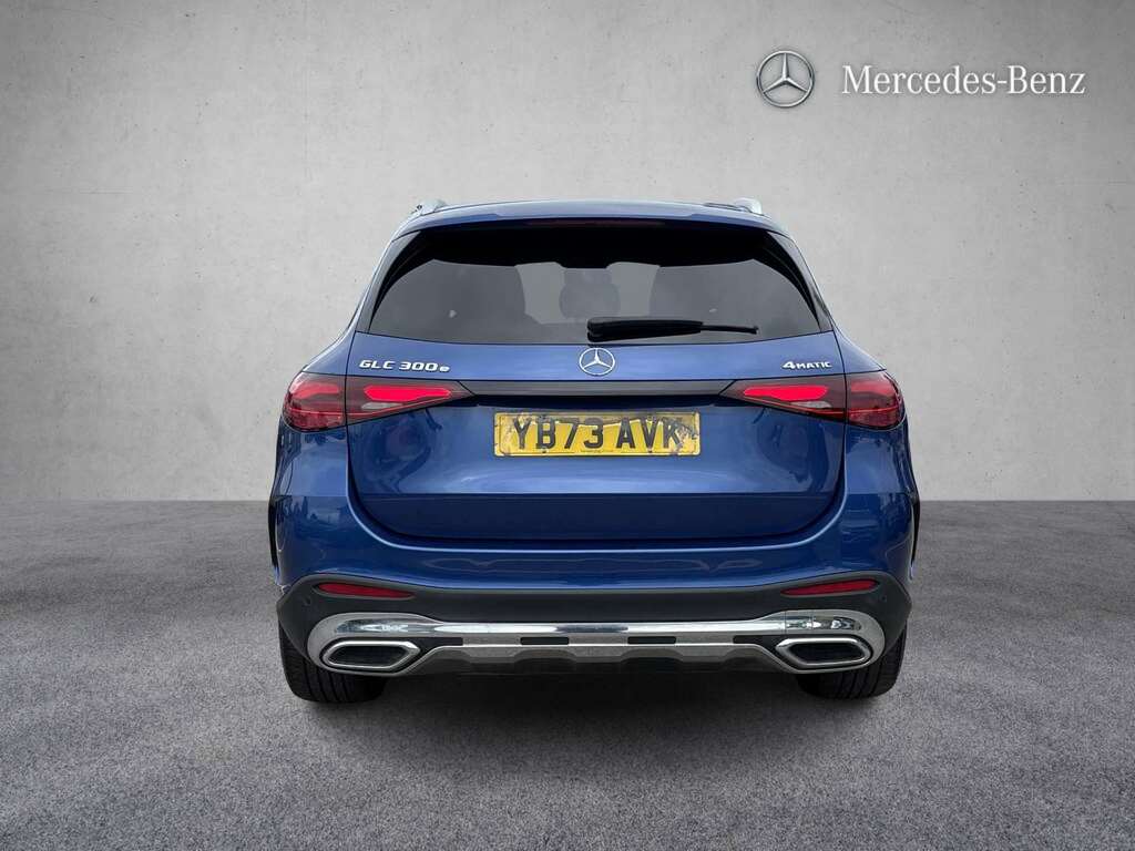 Mercedes-Benz GLC Class 300E 4Matic Amg Line 9G-tronic 2024 YB73AVK Blue #6