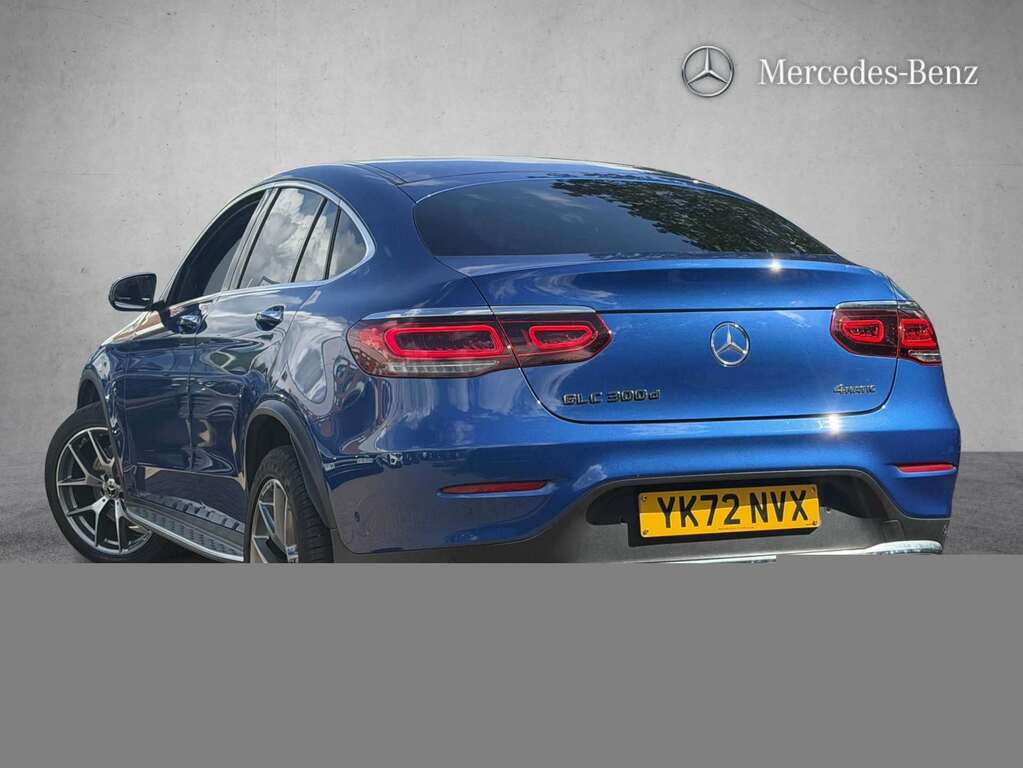 Mercedes-Benz GLC Class Glc 300D 4Matic Amg Line Prem Plus 9G-tronic 2 YK72NVX Blue #2