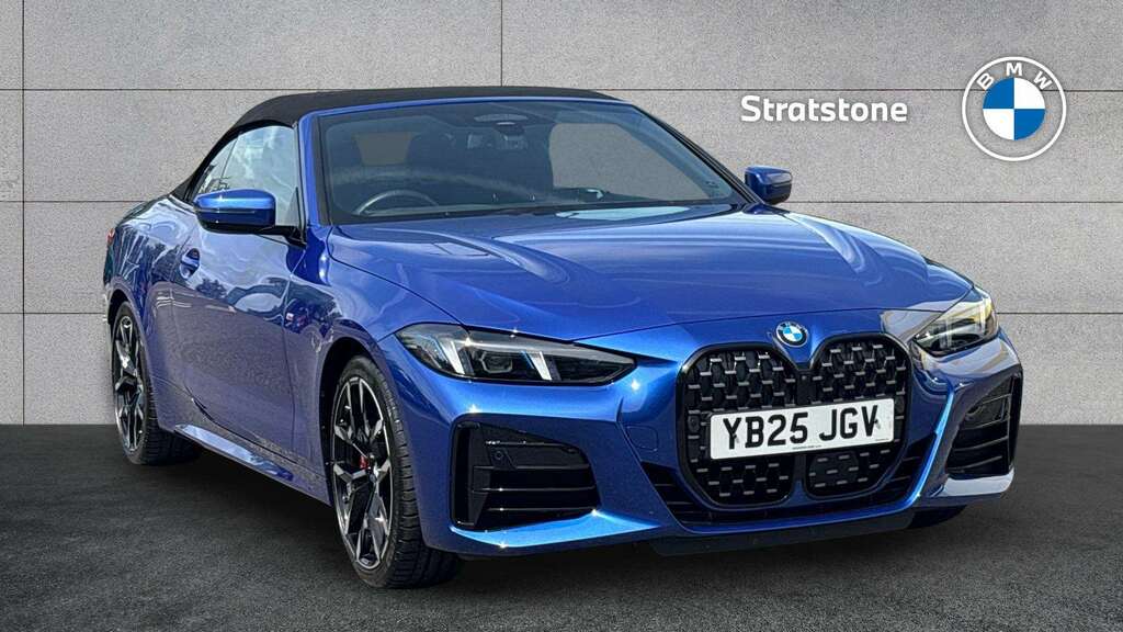 BMW 4 Series 420I M Sport Step 2025 Blue