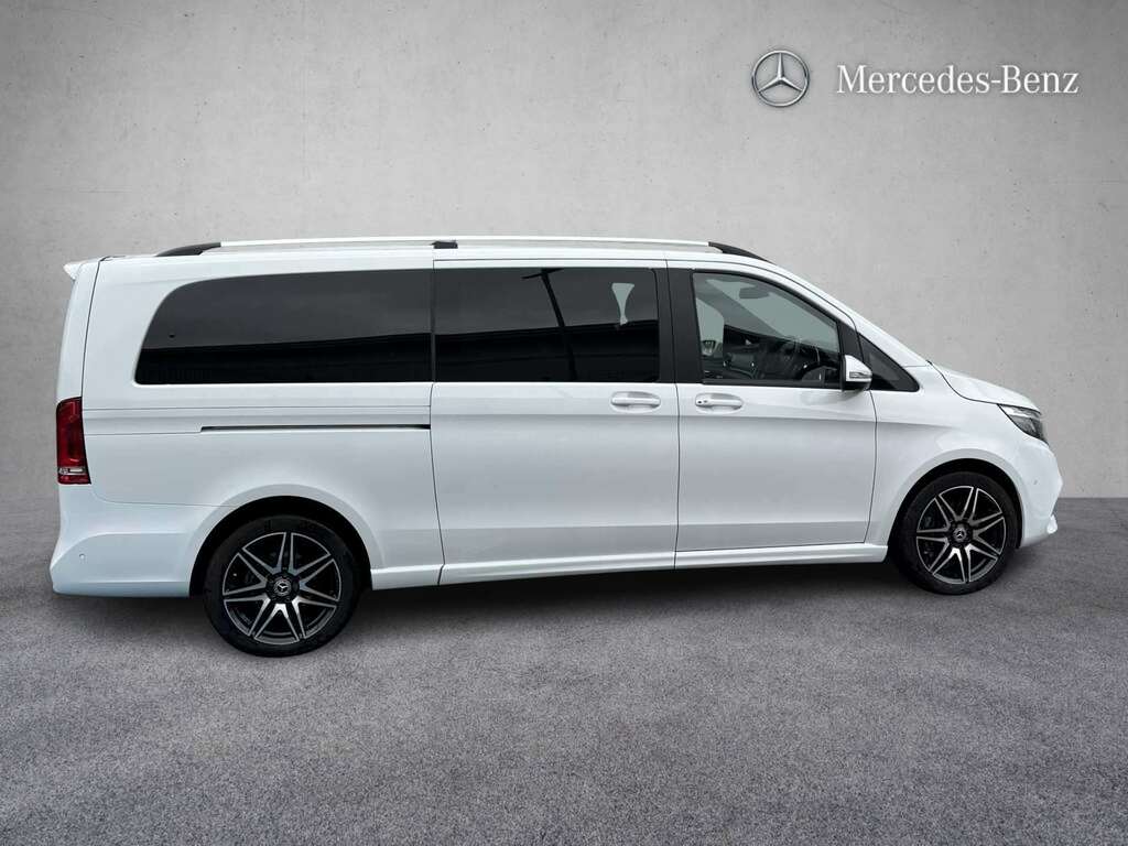 Mercedes-Benz V Class V300 D 237 Amg Line 9G-tronic Extra Long 202 White #3