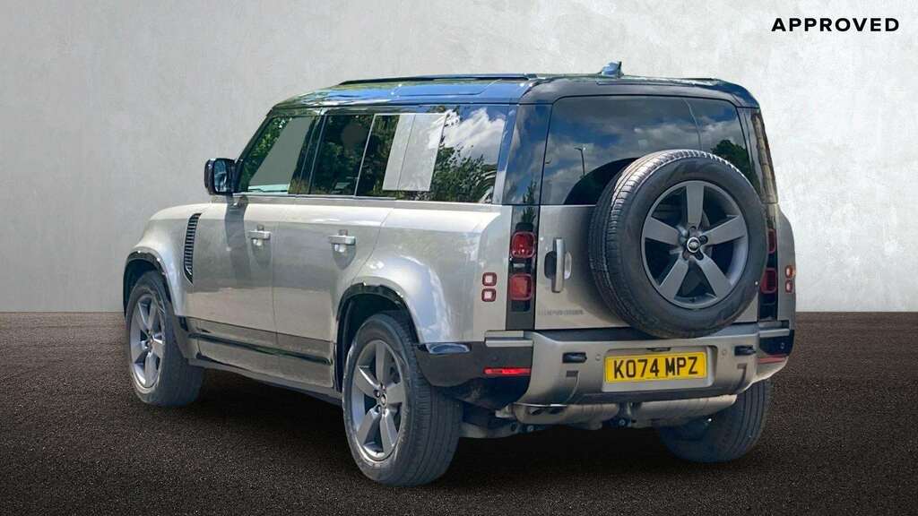 Land Rover Defender 110 3.0 D350 X-dynamic Hse 110 7 Seat 2025 KO74MPZ Silver #2