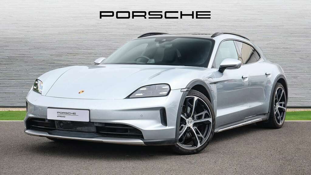 Porsche Taycan 4S Cross Turismo 2024 VN74RWE Silver #2