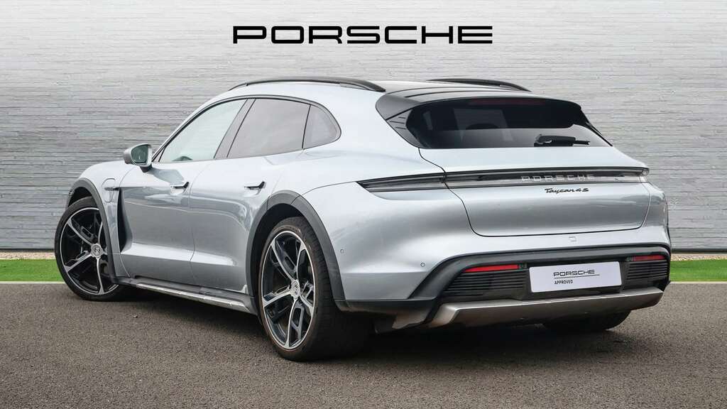 Porsche Taycan 4S Cross Turismo 2024 VN74RWE Silver #4