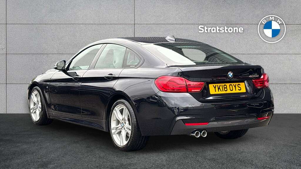 BMW 4 Series 420D 190 M Sport Professional Media 2018 Black #2