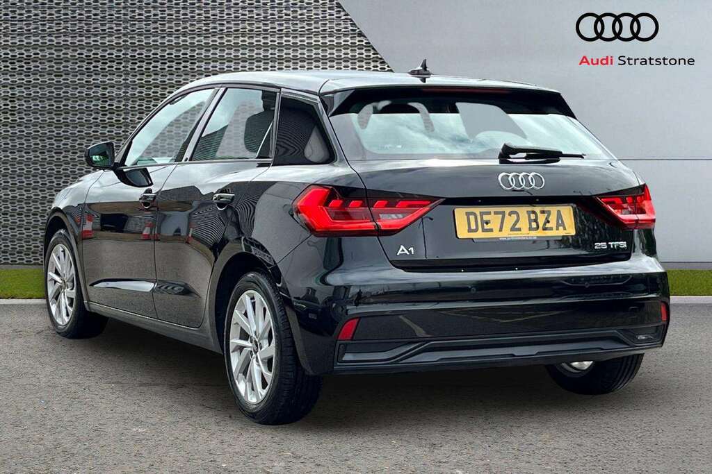 Audi A1 25 Tfsi Sport 2022 DE72BZA Black #3