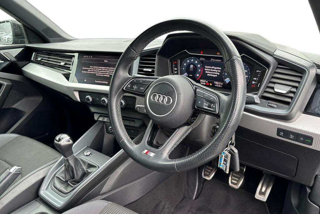 Audi A1 30 Tfsi 110 S Line 2023 MM23KAE Black #5