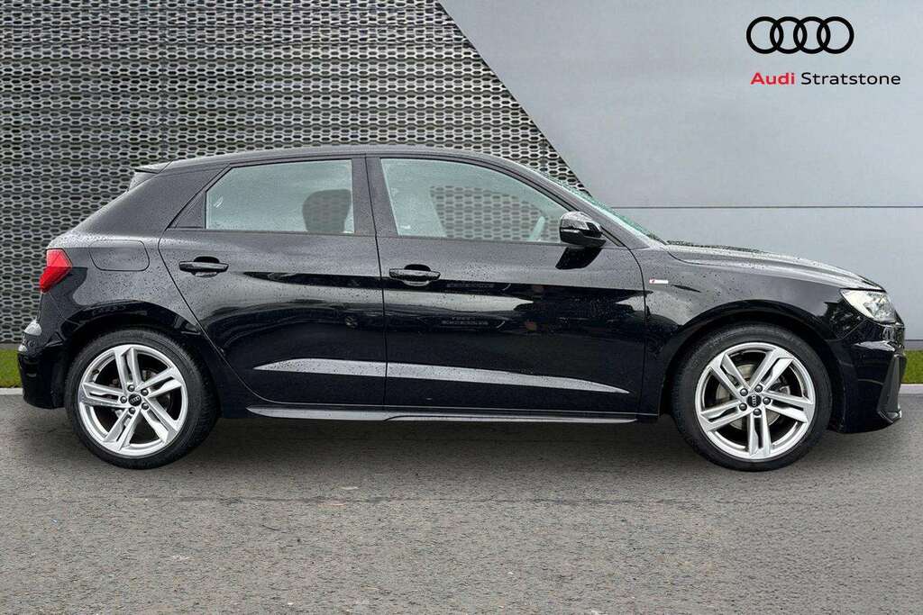 Audi A1 30 Tfsi 110 S Line 2023 MM23KAE Black #3