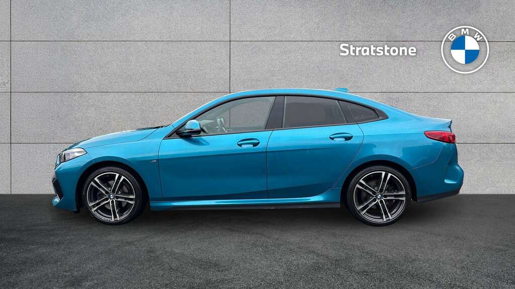 BMW 2 Series 218I M Sport Dct 2020 YM70GWX Blue #2