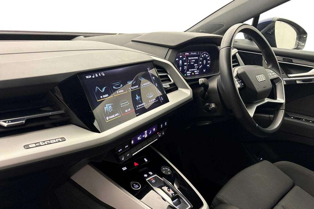Audi Q4 E Tron 150Kw 40 82Kwh Sport 2023 HJ23OKH Blue #2