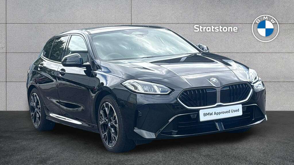 BMW 1 Series 120 M Sport Step 2025 Black