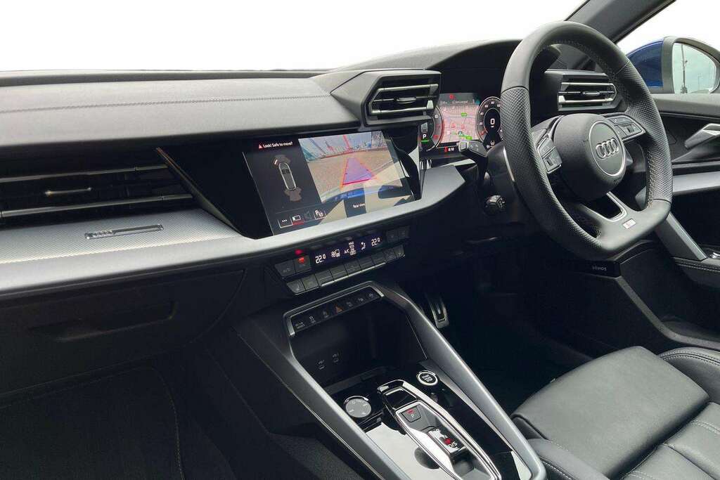 Audi A3 1.5 Tfsi 150 S Line S Tronic 2025 DA75FNG Blue #2