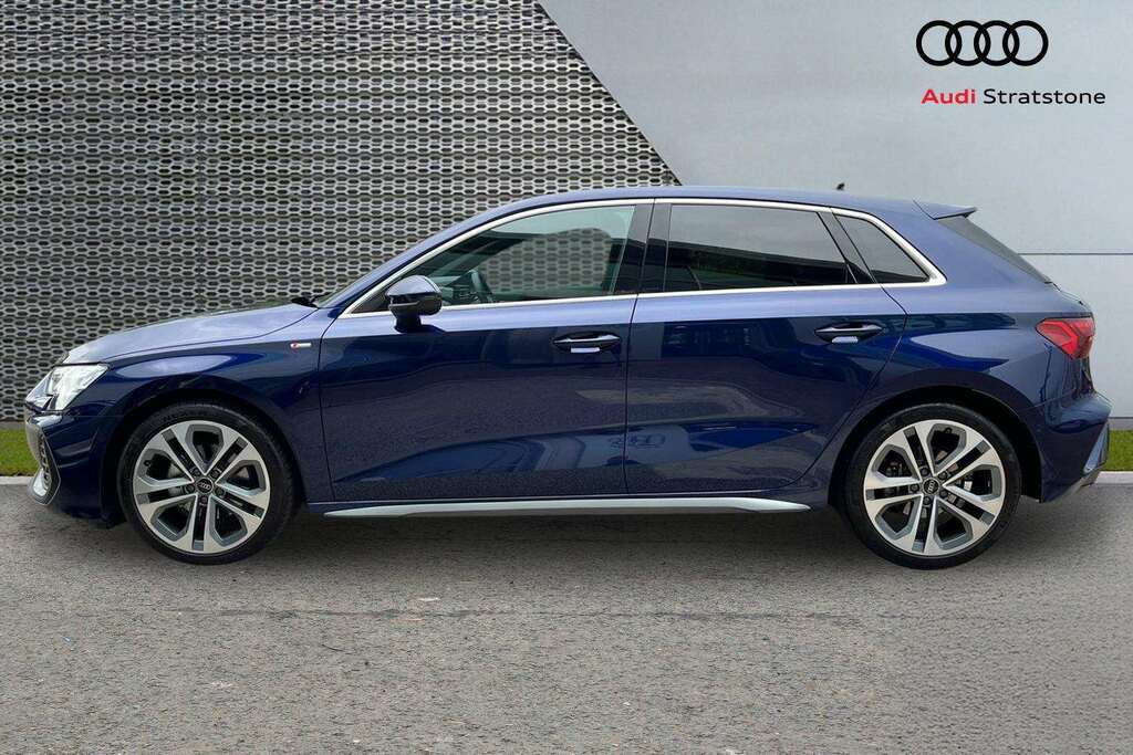 Audi A3 1.5 Tfsi 150 S Line S Tronic 2025 DA75FNG Blue #6