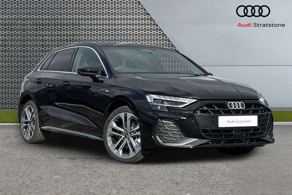 Audi A3 1.5 Tfsi E 204 S Line S Tronic 2026 ML26HGZ Black