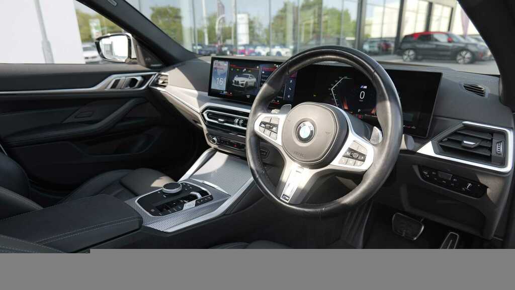 BMW 4 Series 420I M Sport Step 2023 WM23EOR White #6