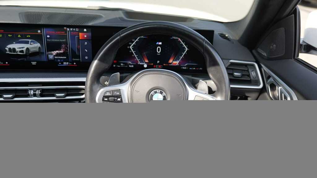 BMW 4 Series 420I M Sport Step 2023 WM23EOR White #5