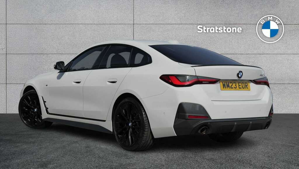 BMW 4 Series 420I M Sport Step 2023 WM23EOR White #2