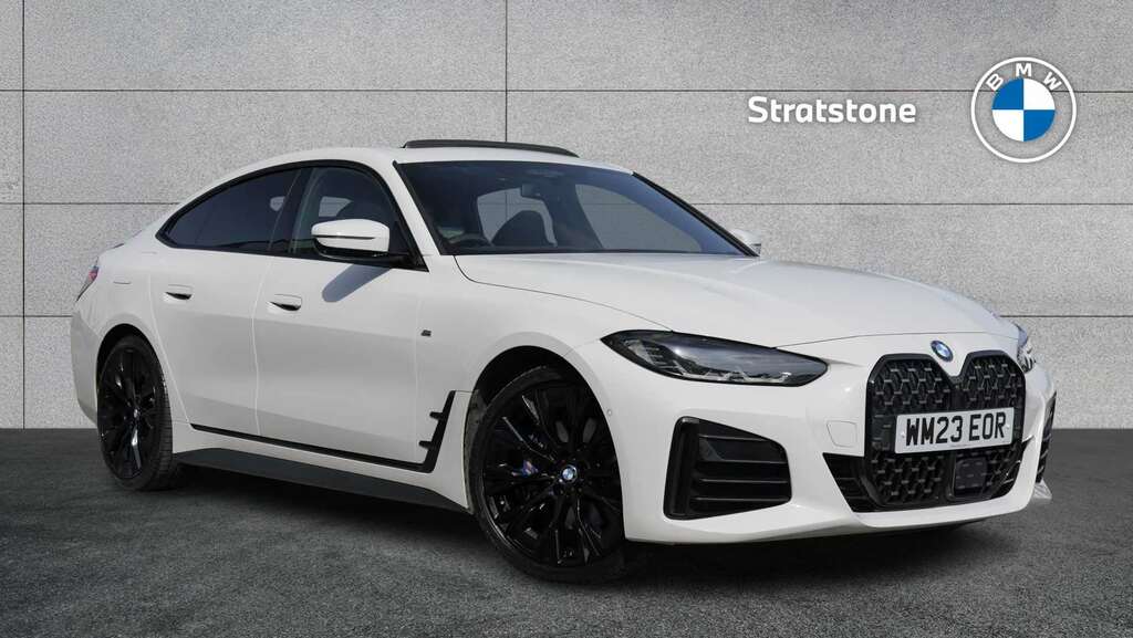 BMW 4 Series 420I M Sport Step 2023 White