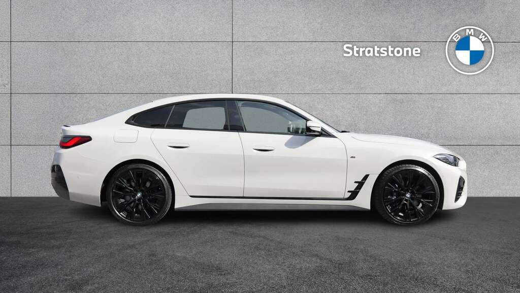 BMW 4 Series 420I M Sport Step 2023 WM23EOR White #3