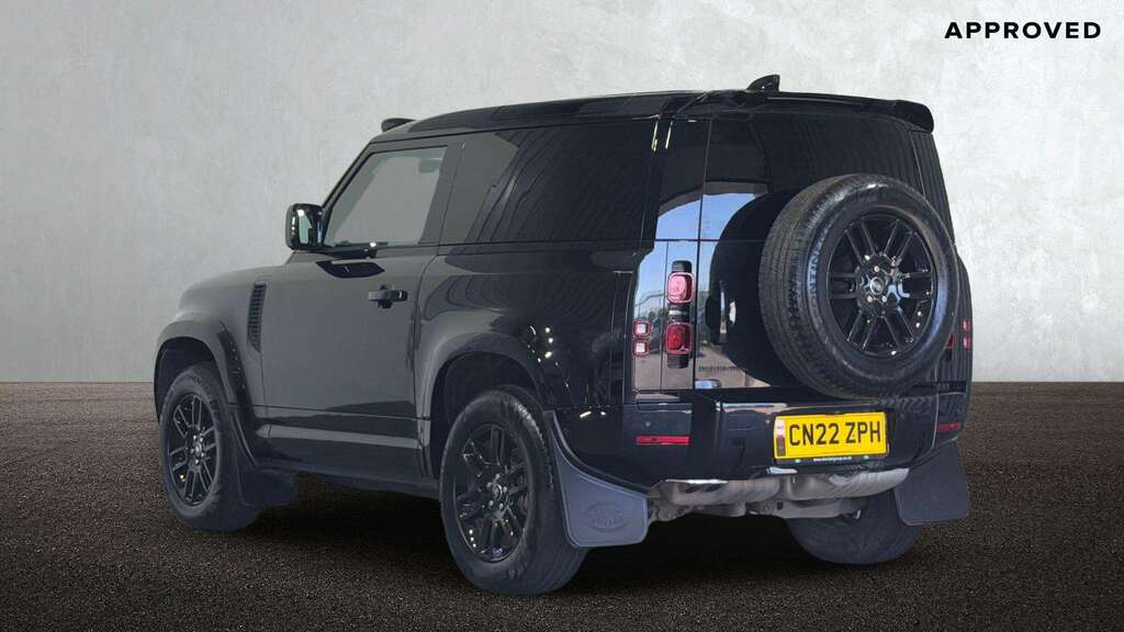 Land Rover Defender 90 3.0 D200 Hard Top 2022 Black #3