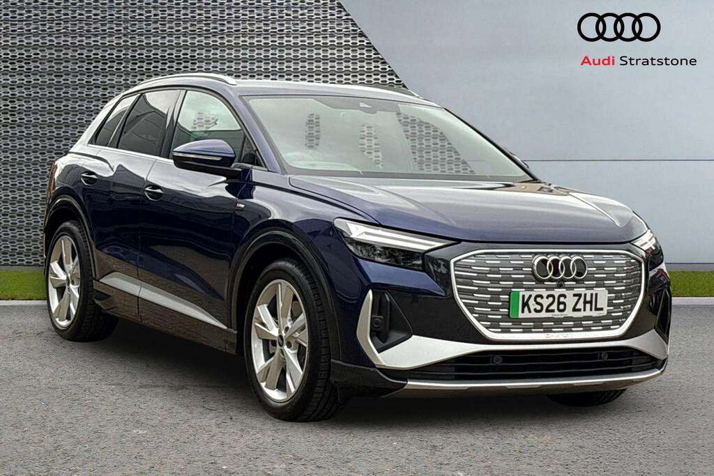 Audi Q4 E Tron 150Kw 40 63Kwh S Line Leather 2026 Blue