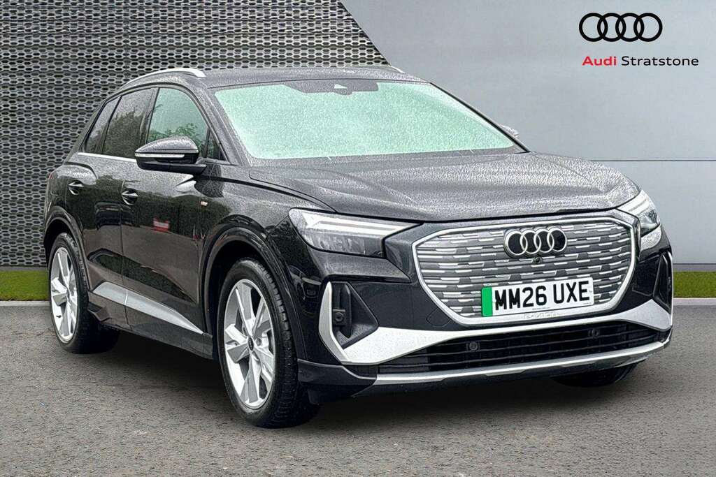 Audi Q4 E Tron 150Kw 40 63Kwh S Line Leather 2026 Black