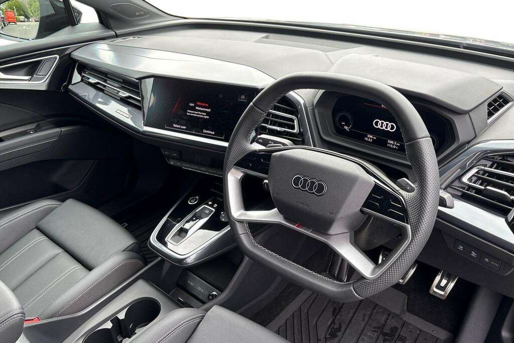 Audi Q4 E Tron 210Kw 45 82Kwh Black Edition 2026 MM26FZF Grey #6