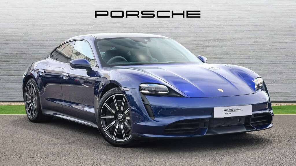 Porsche Taycan Turbo 2020 MA70JHX Blue #2