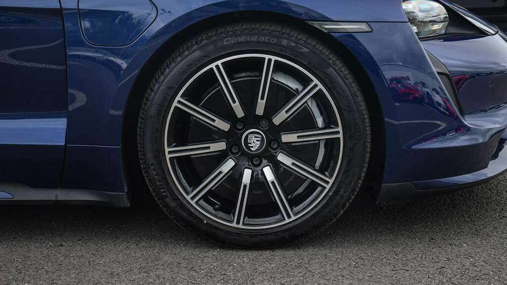 Porsche Taycan Turbo 2020 MA70JHX Blue #6