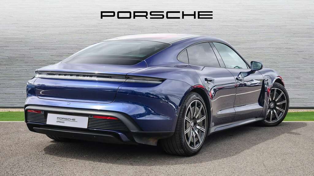 Porsche Taycan Turbo 2020 MA70JHX Blue #4