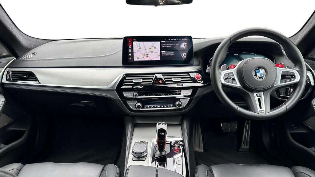 BMW M5 Competition Dct 2022 Grey #4