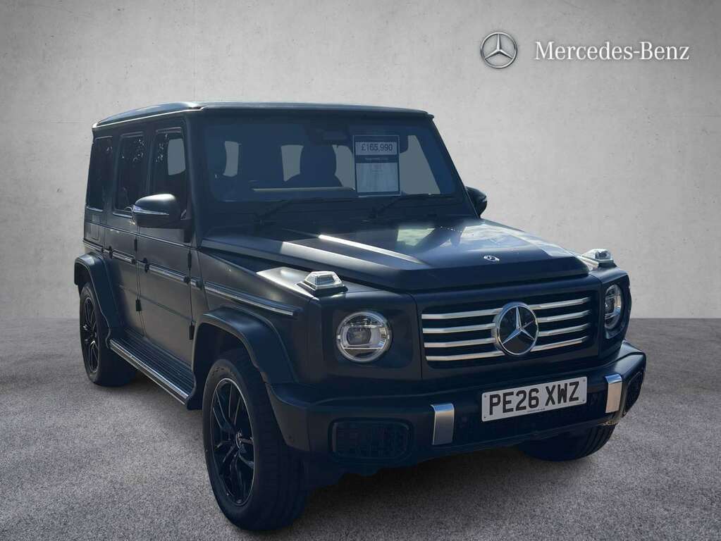 Mercedes-Benz G Class G500 Amg Line Premium Plus 9G-tronic 2026 Black