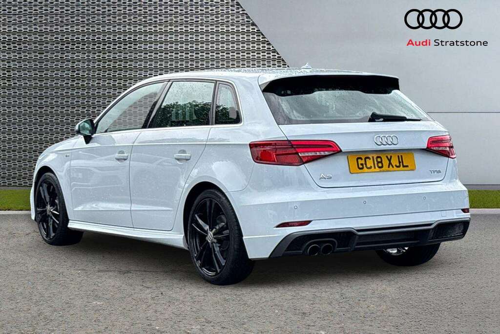 Audi A3 2.0 Tfsi S Line 2018 GC18XJL White #3