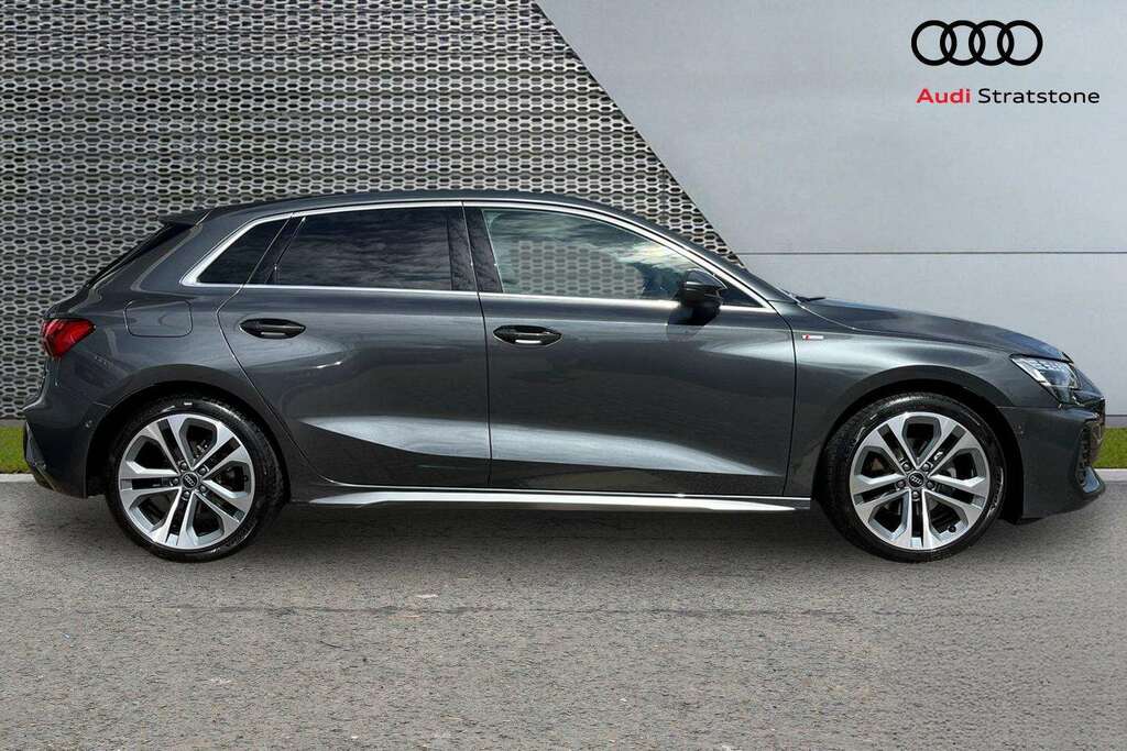 Audi A3 1.5 Tfsi 116 S Line 2026 DK75UXH Grey #4