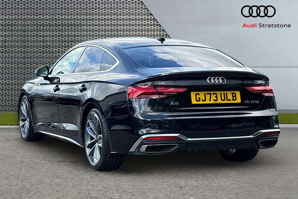 Audi A5 35 Tfsi S Line S Tronic 2023 GJ73ULB Black #3