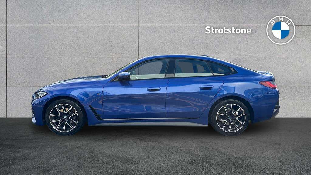 BMW 4 Series 420D Xdrive Mht M Sport Step 2021 GL71BCK Blue #4