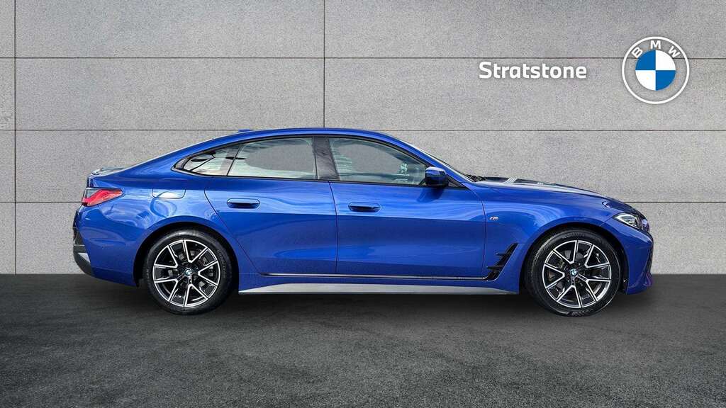 BMW 4 Series 420D Xdrive Mht M Sport Step 2021 GL71BCK Blue #3