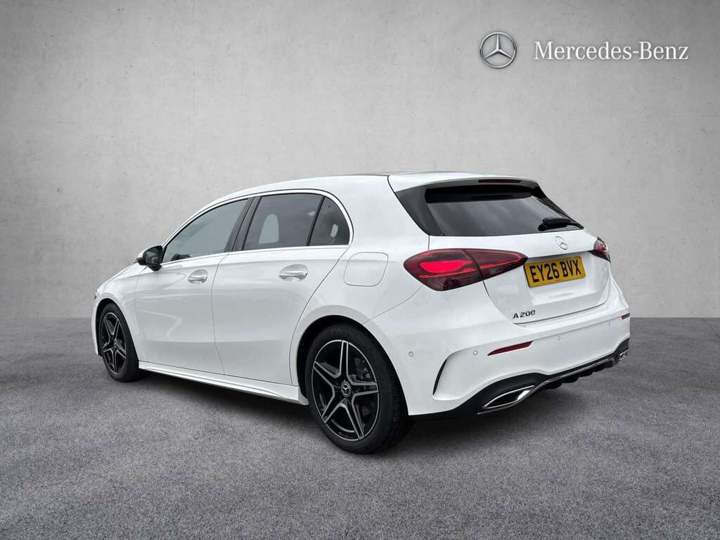 Mercedes-Benz A Class A200 Amg Line Executive 2026 EY26BVX White #2