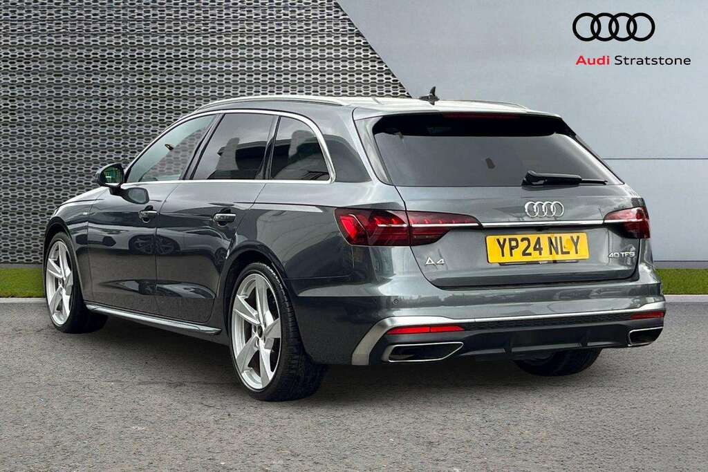 Audi A4 40 Tfsi 204 S Line S Tronic 2024 YP24NLY Grey #3